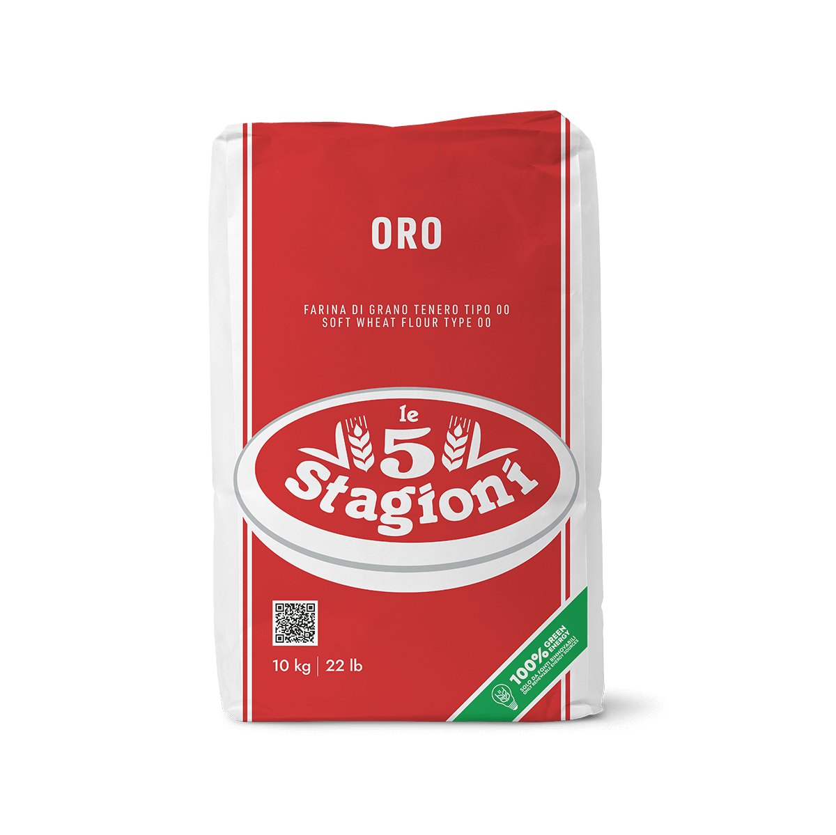 White flour 5 seasons 00 gold – red bag of 25 kg