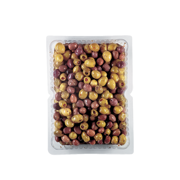 Viander Gourmet Olive Trio black green and red olives 1.5 kg